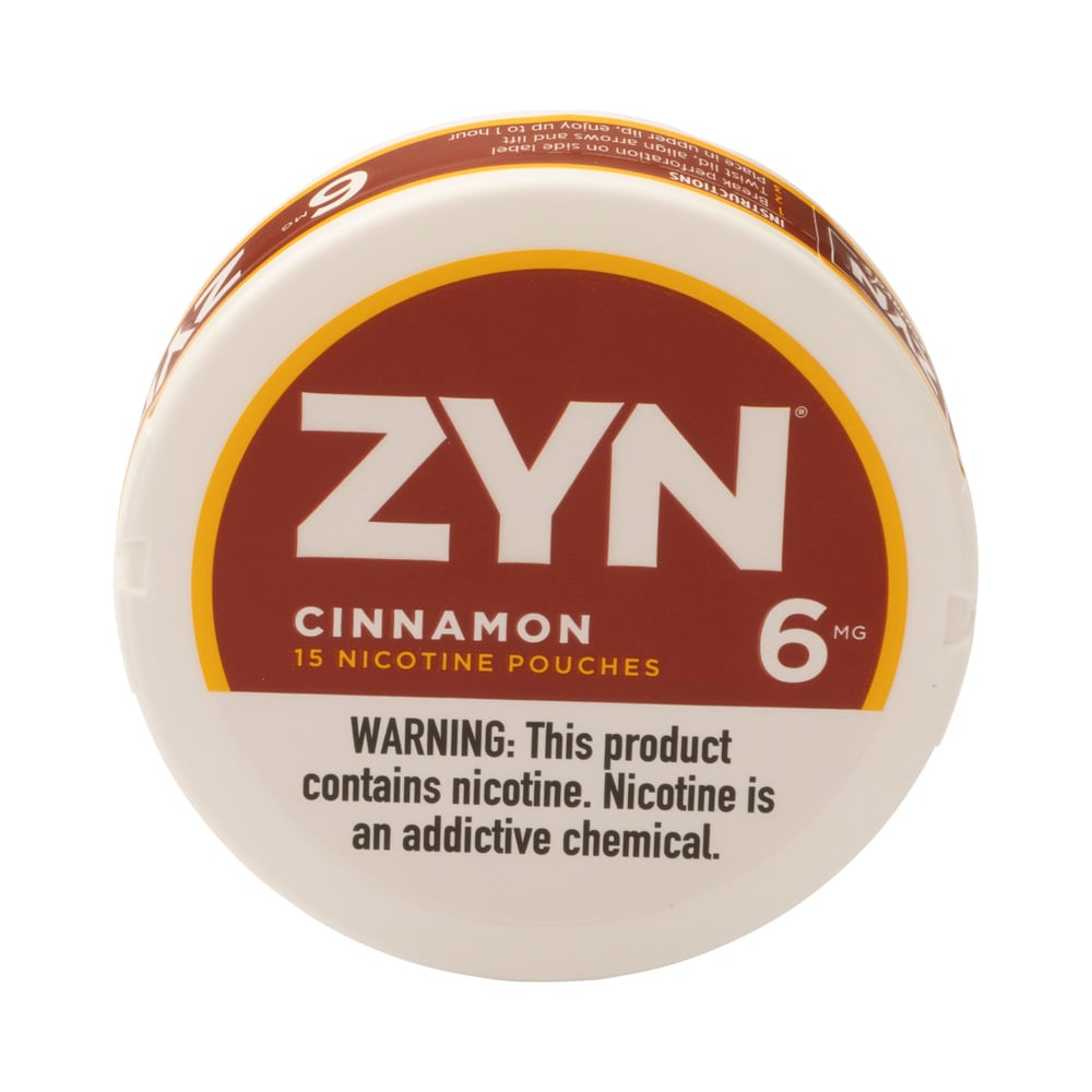 ZYN Cinnamon 6MG Nicotine Pouches - 15 Count Can | JR Cigars